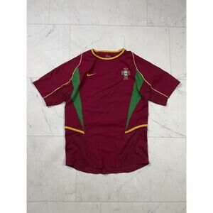 PORTUGAL 2002 2003 2004 HOME FOOTBALL SHIRT SOCCER JERSEY NIKE sz S MEN